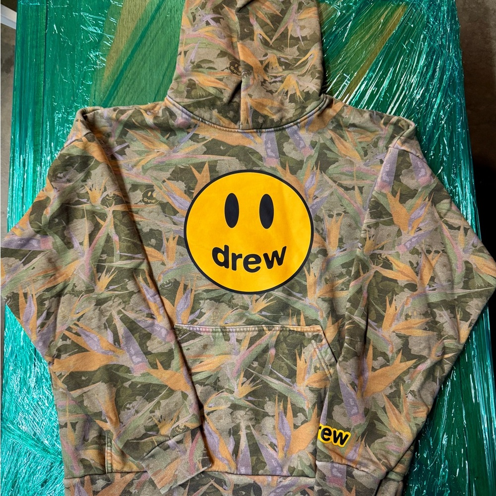 Oversized Drew House Camo Size XXS Hoodie DEADSTOCK!